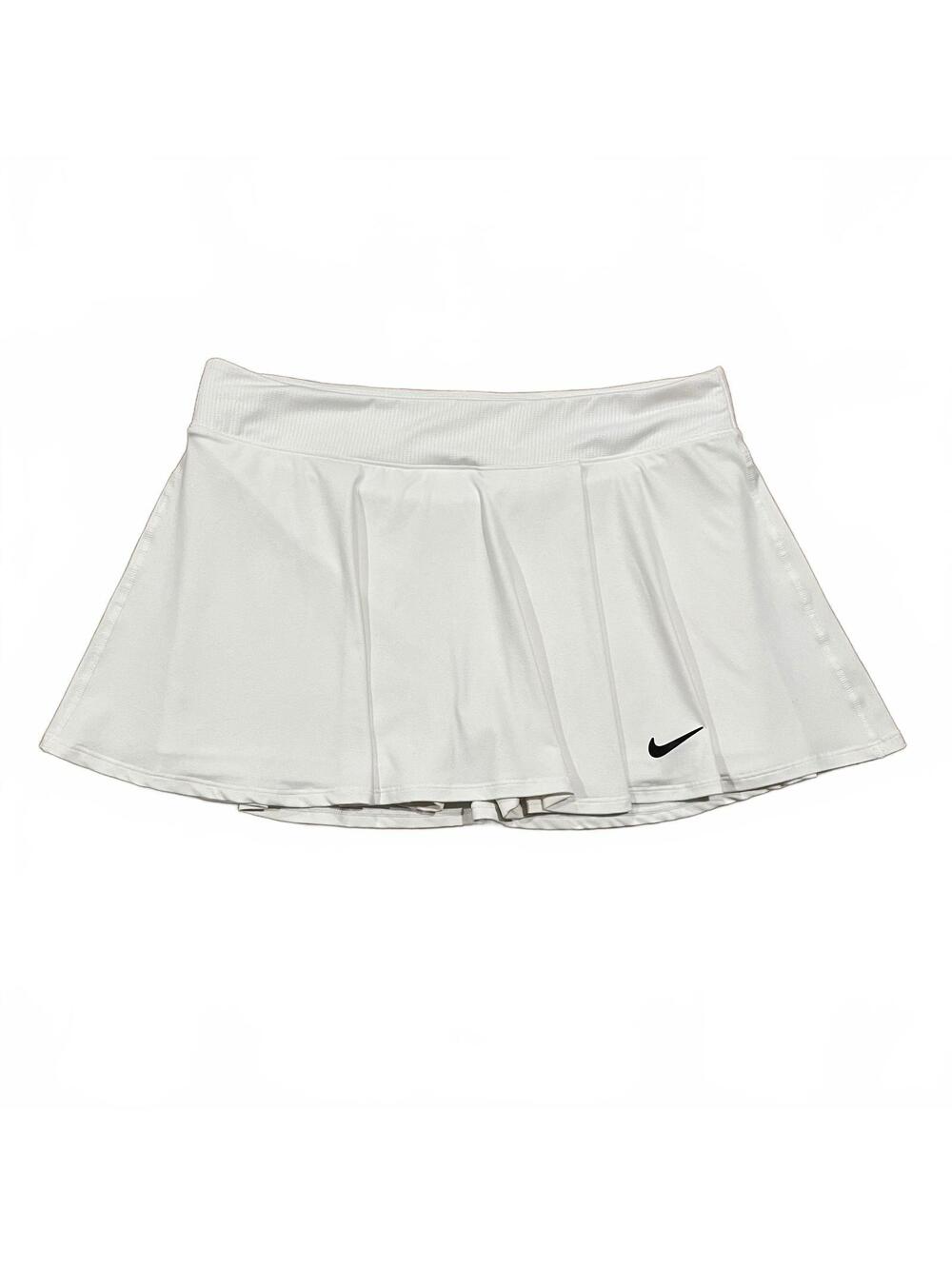 Nike Court Womens Dri-FIT Victory Flouncy Tennis Skirt Skort White XL